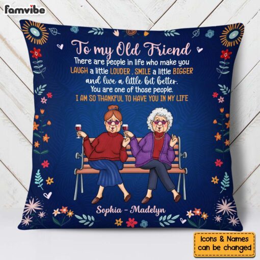 Personalized Gift For Friends I Am So Thankful Pillow