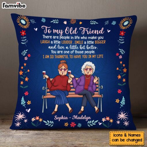 Personalized Gift For Friends I Am So Thankful Pillow