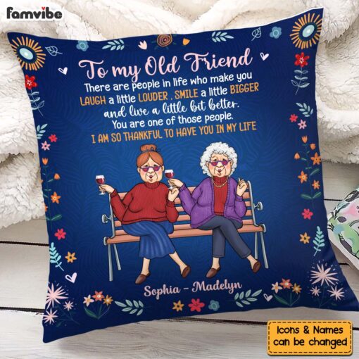 Personalized Gift For Friends I Am So Thankful Pillow