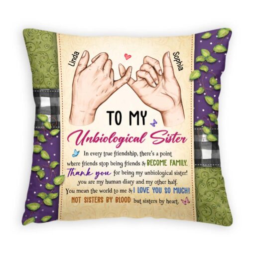 Personalized Gift For Friends In Every True Friendship Pillow