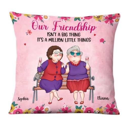 Personalized Gift For Friends It’s A Million Little Things Pillow