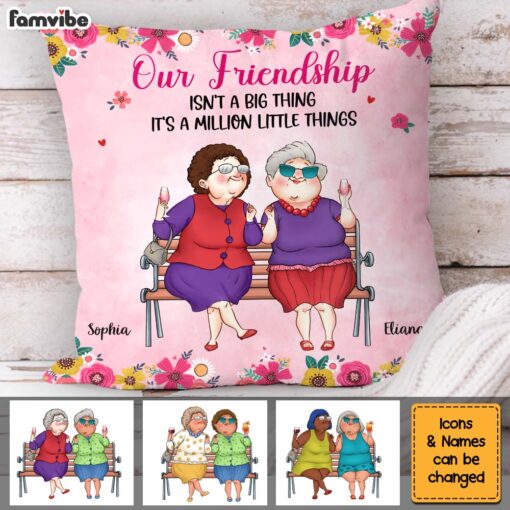 Personalized Gift For Friends It’s A Million Little Things Pillow