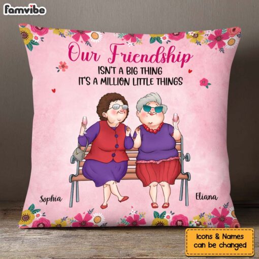 Personalized Gift For Friends It’s A Million Little Things Pillow