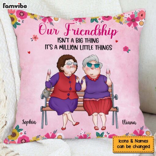 Personalized Gift For Friends It’s A Million Little Things Pillow