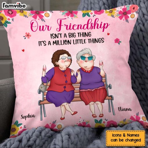 Personalized Gift For Friends It’s A Million Little Things Pillow