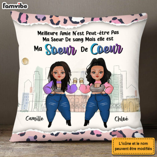 Personalized Gift For Friends Life With Sisters Pillow