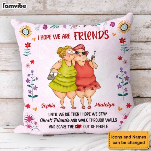 Personalized Gift For Friends Sisters Pillow