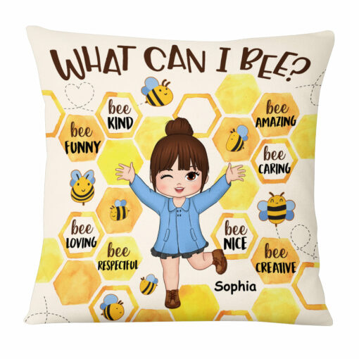 Personalized Gift For Granddaughter Be Kind Pillow