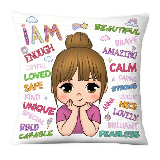 Personalized Gift For Granddaughter I Am Kind Pillow 32301_1197