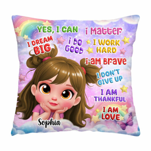 Personalized Gift For Granddaughter I Do Good 3D Print Pillow