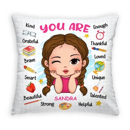 Personalized Gift For Granddaughter You Are Affirmation Pillow