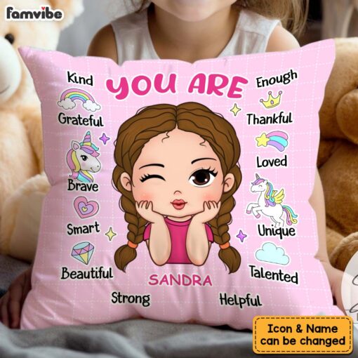 Personalized Gift For Granddaughter You Are Affirmation Pillow