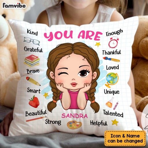 Personalized Gift For Granddaughter You Are Affirmation Pillow