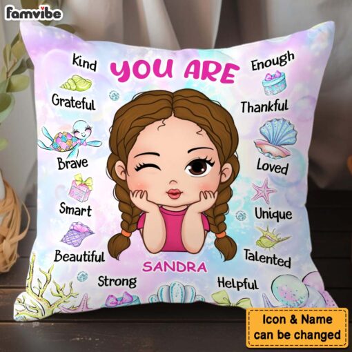 Personalized Gift For Granddaughter You Are Affirmation Pillow