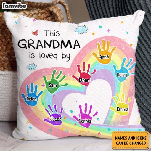 Personalized Gift For Grandma Is Loved By Pillow