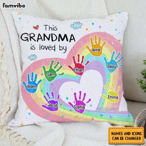 Personalized Gift For Grandma Is Loved By Pillow