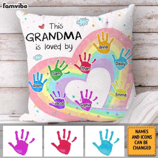 Personalized Gift For Grandma Is Loved By Pillow