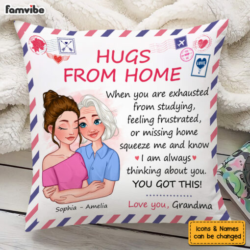 Personalized Gift For Long Distance Pillow