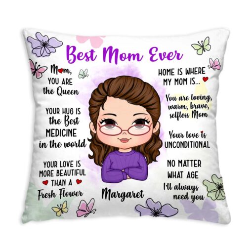 Personalized Gift For Mom Affirmarion Pillow