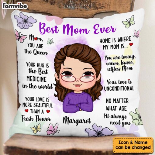 Personalized Gift For Mom Affirmarion Pillow