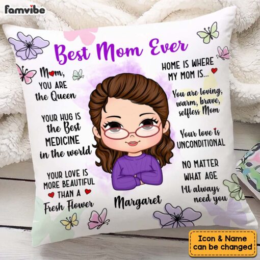 Personalized Gift For Mom Affirmarion Pillow