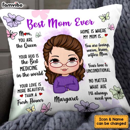 Personalized Gift For Mom Affirmarion Pillow