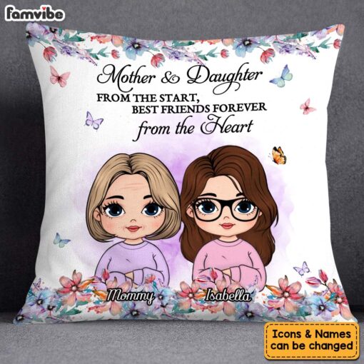 Personalized Gift For Mother And Daughter From The Start Pillow