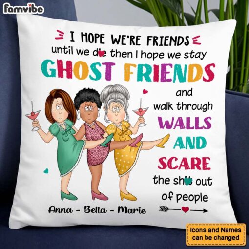 Personalized Gift For Old Friends Hope We Are Friends Pillow