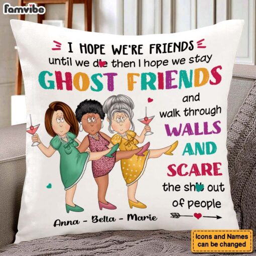 Personalized Gift For Old Friends Hope We Are Friends Pillow