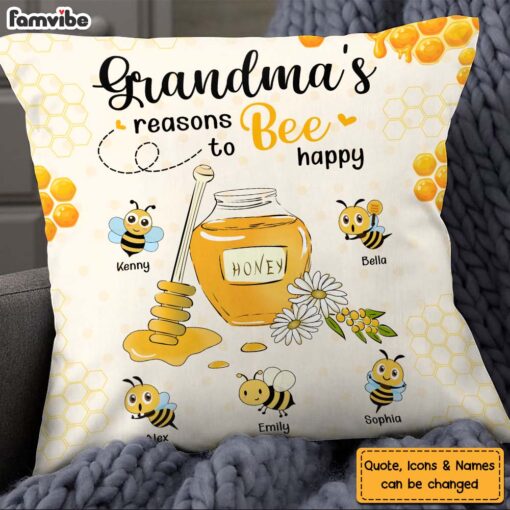 Personalized Gift Sweet Grandma Pillow