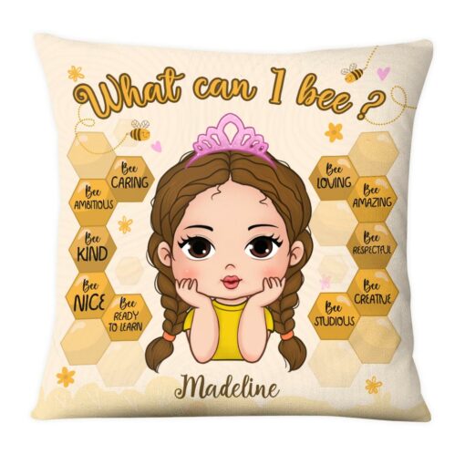 Personalized Gift What I Can Bee Affirmation Pillow