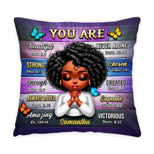 Personalized Gift for Daughter Granddaughter You Are Pillow