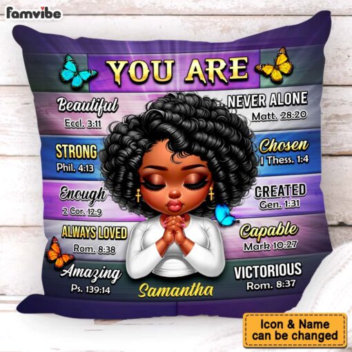 Personalized Gift for Daughter Granddaughter You Are Pillow