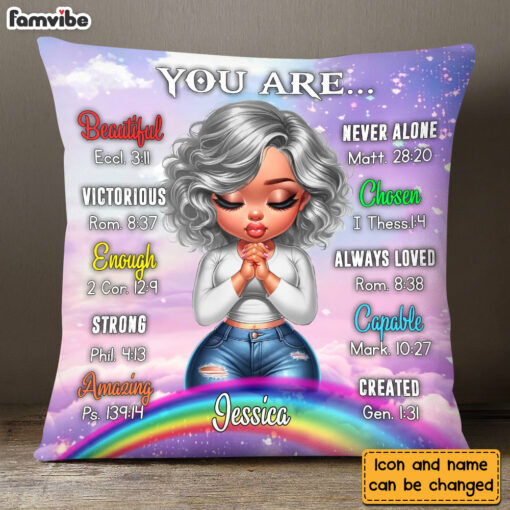 Personalized Gift for Granddaughter Daughter You Are Pillow