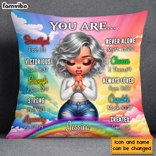 Personalized Gift for Granddaughter Daughter You Are Pillow