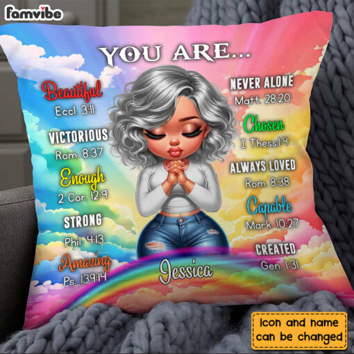 Personalized Gift for Granddaughter Daughter You Are Pillow