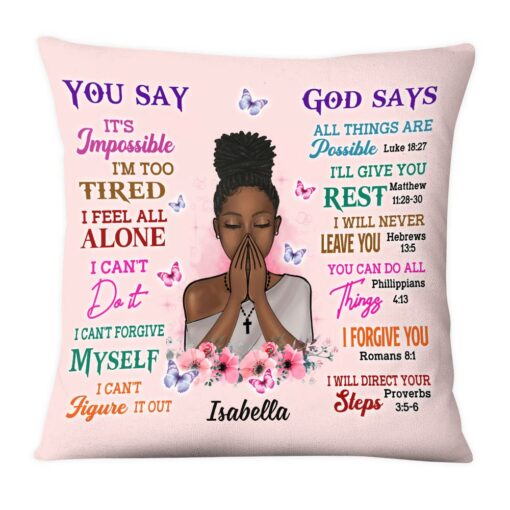 Personalized Girl Your Are Pillow