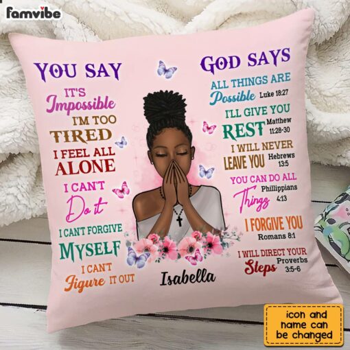 Personalized Girl Your Are Pillow