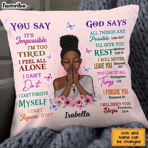 Personalized Girl Your Are Pillow