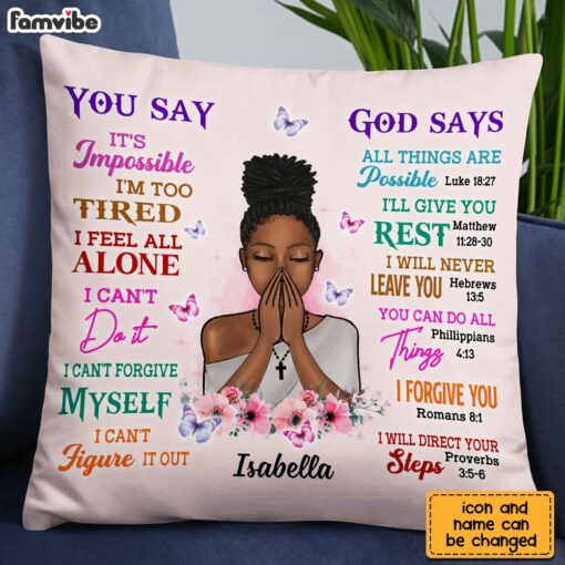 Personalized Girl Your Are Pillow