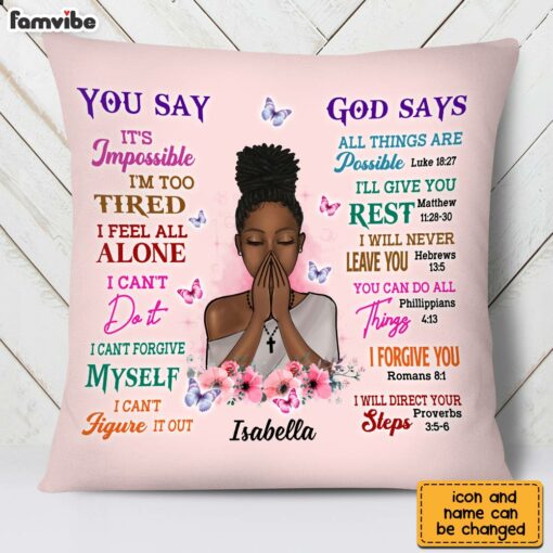 Personalized Girl Your Are Pillow