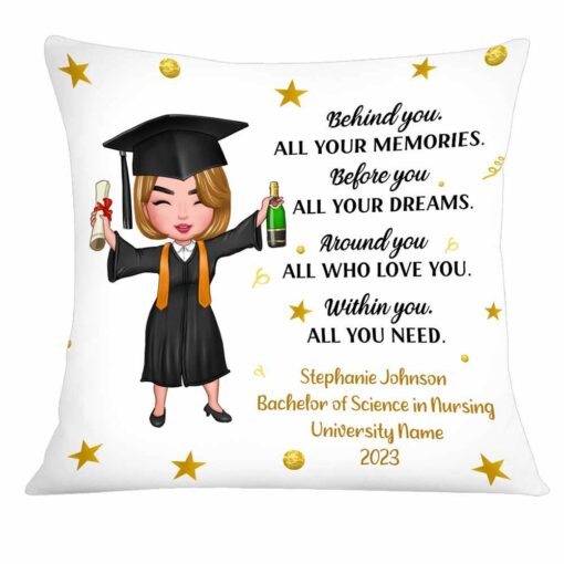 Personalized Graduation 2023 Pillow