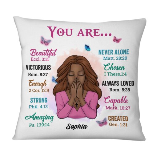 Personalized Granddaughter BWA You Are Pillow