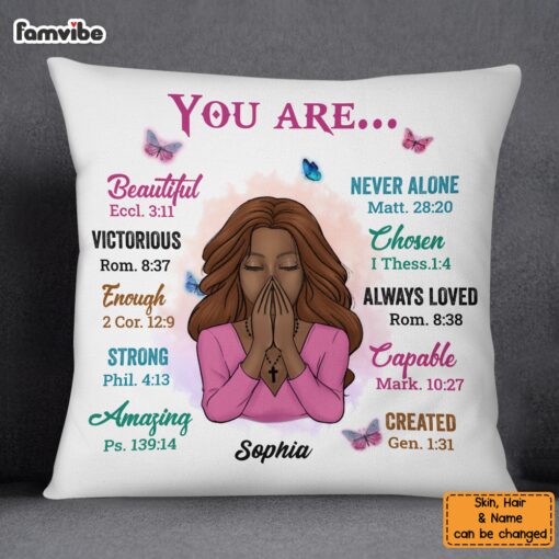 Personalized Granddaughter BWA You Are Pillow