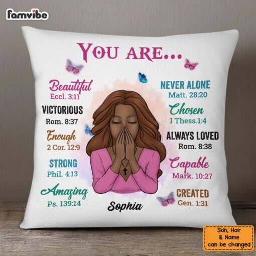 Personalized Granddaughter BWA You Are Pillow