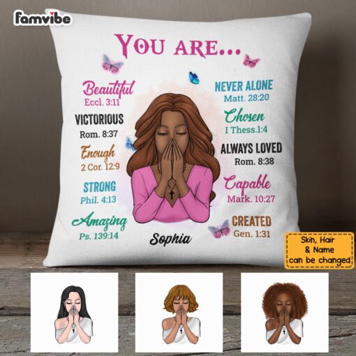 Personalized Granddaughter BWA You Are Pillow