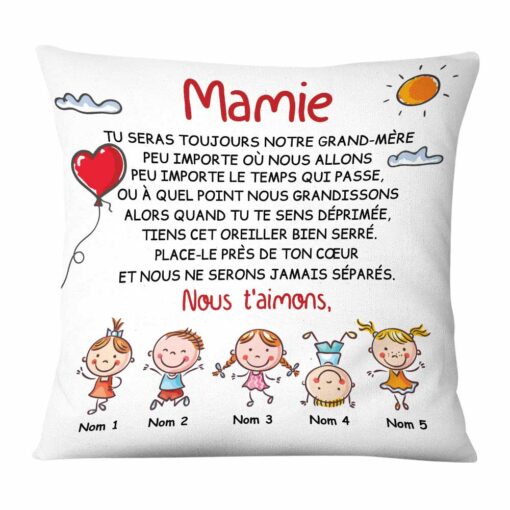 Personalized Grandma French Grand-m�re Pillow