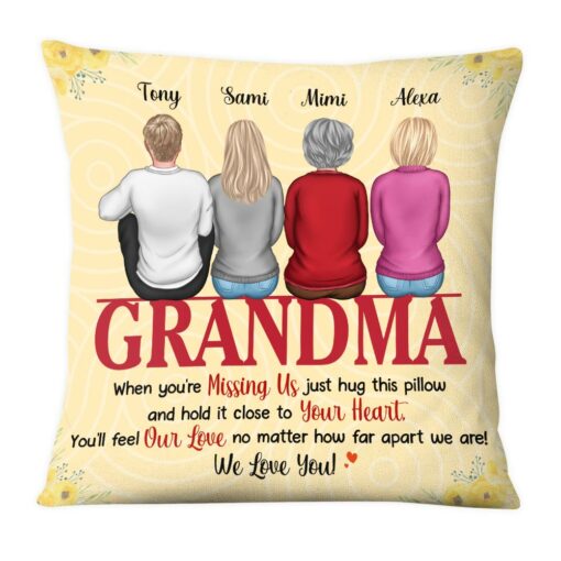 Personalized Grandma Hig This Pillow