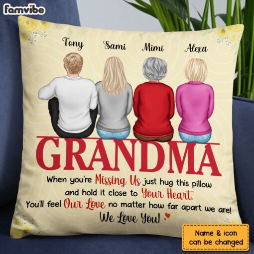 Personalized Grandma Hig This Pillow