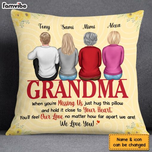 Personalized Grandma Hig This Pillow